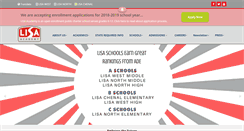 Desktop Screenshot of lisaacademy.org